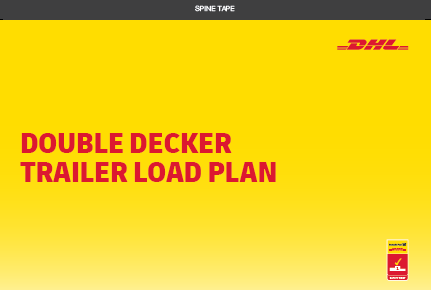 DHL Double Decker Trailer Load Plan A4 Pad (Multiples of 10)